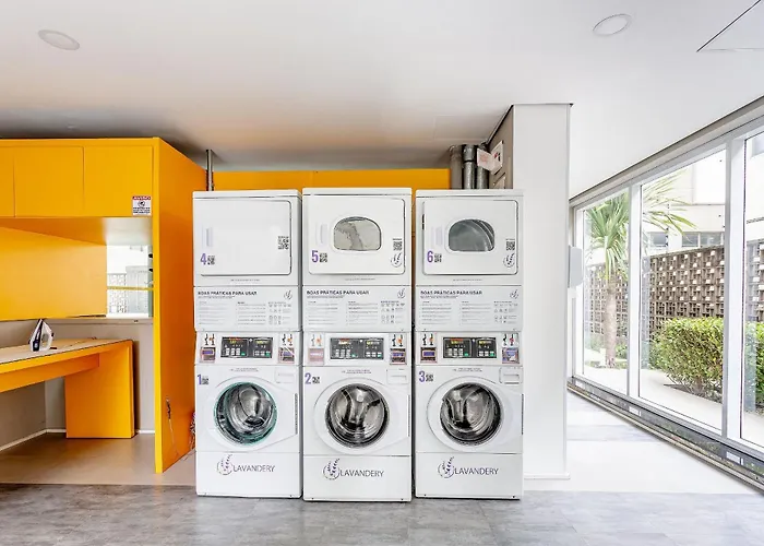Studio Allianz Garagem, Varanda, Piscina, Academia