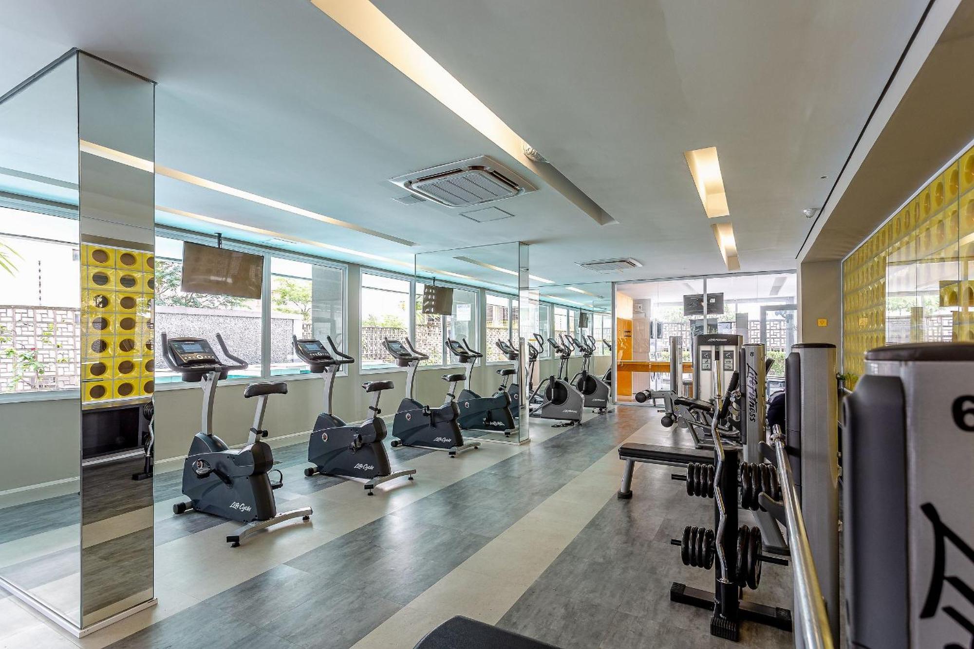 Apartamento Allianz Garagem, Varanda, Piscina, Academia